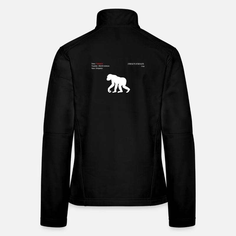 Chimpanzee Women's Softshell Jacket