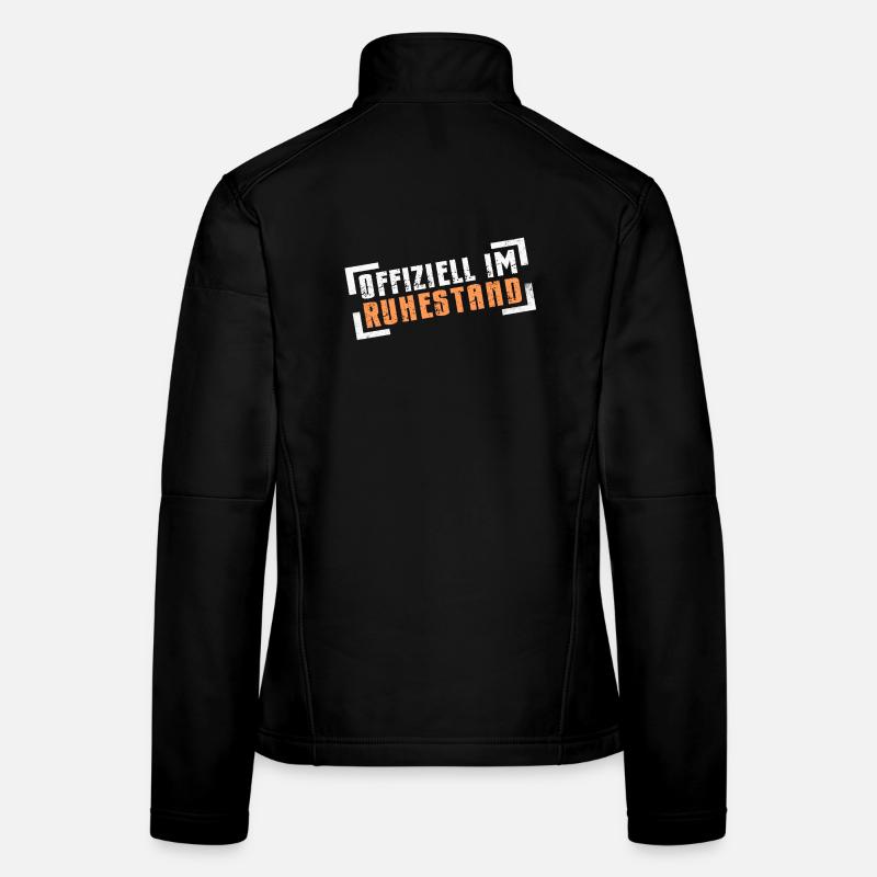 Ruhestand Rentner Rentnerin Frauen Softshelljacke