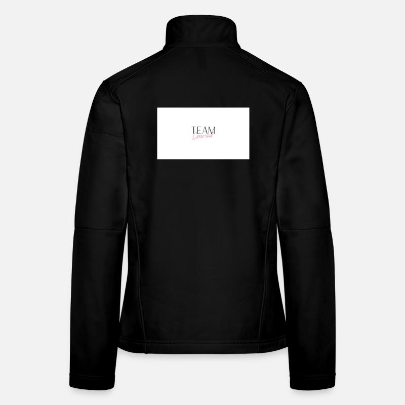 Team Conrad - Frauen Softshelljacke - Schwarz