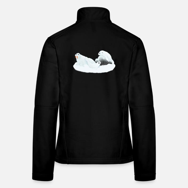 Tazz Talks | Arctic Slumber Seals Women's Softshell Jacket