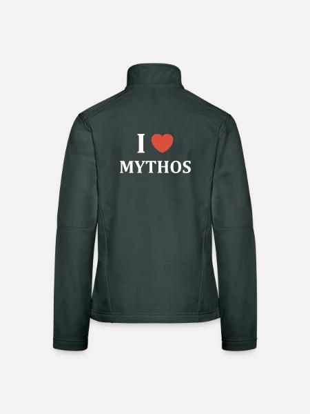 Mythos - Women's Softshell Jacket - black - Back