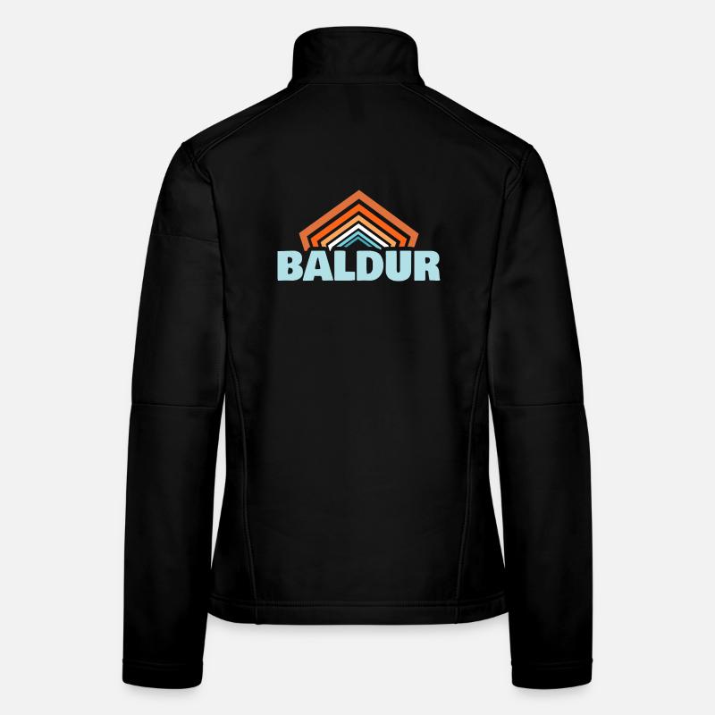 Baldur Veste en tissu softshell Femme