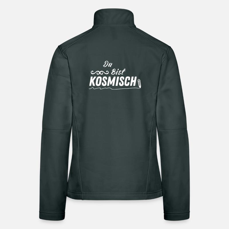 KOSMISCH – Spirituelles Geschenk Mode Frauen Softshelljacke