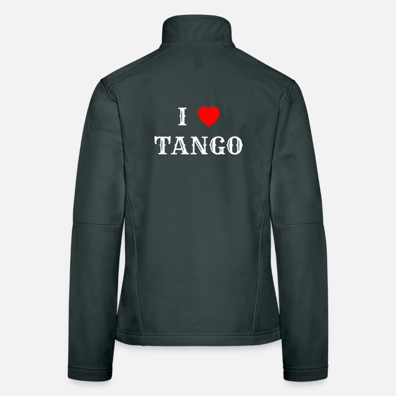 J’adore le tango Veste en tissu softshell Femme