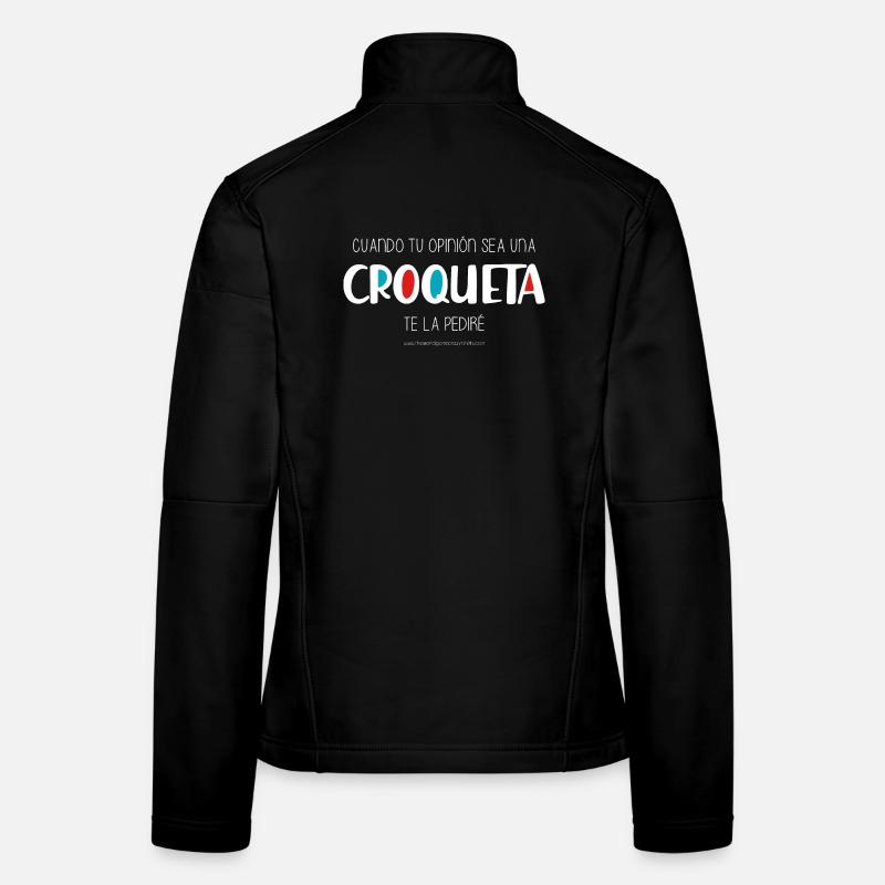 Krokette (dunkel) Frauen Softshelljacke