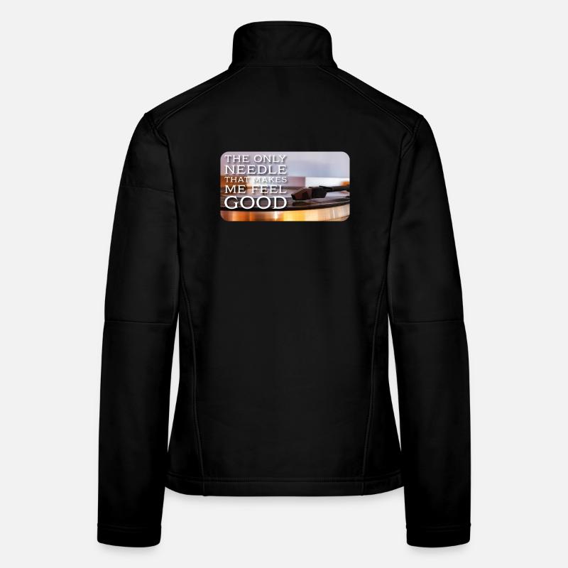 The only needle that makes me feel good Women's Softshell Jacket