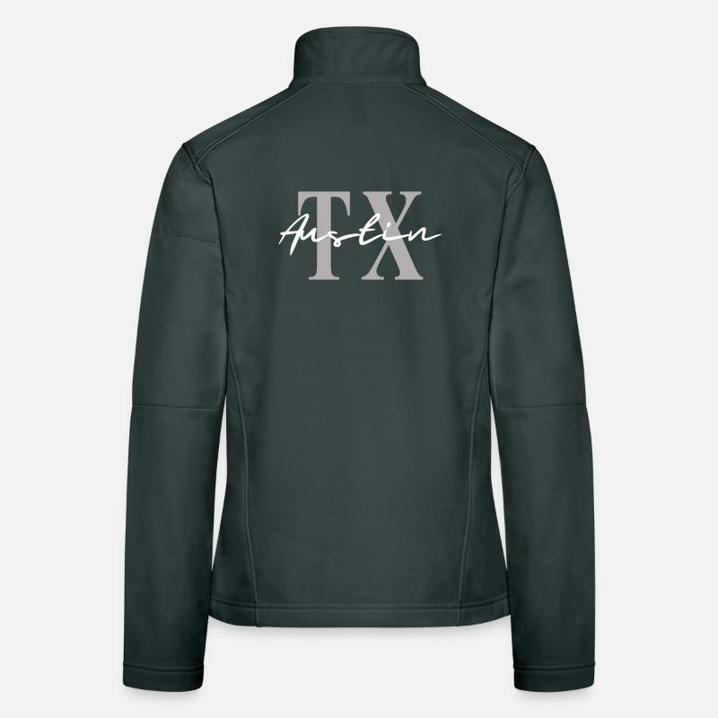 Austin, Texas, Texas Frauen Softshelljacke