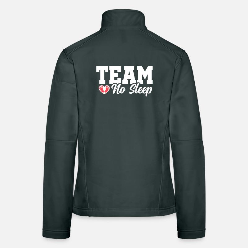 Team No Sleep Frauen Softshelljacke