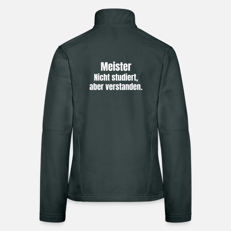Maître non étudié – compris Veste en tissu softshell Femme