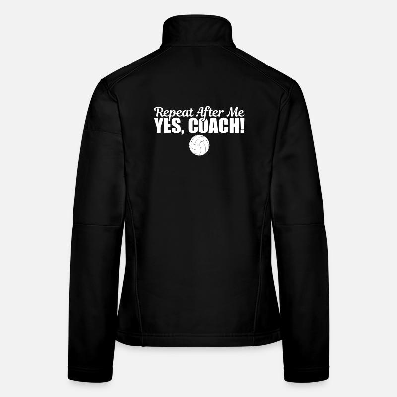 Wiederhole nach mir, ja, Coach Frauen Softshelljacke