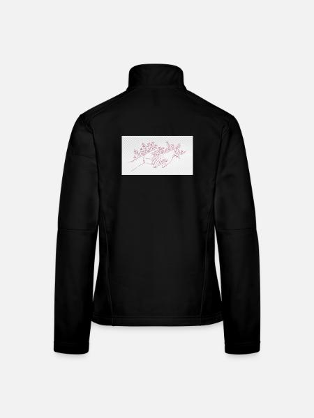Hand of the Protector - Women's Softshell Jacket - black - Back