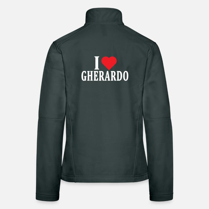 T-Shirt Ich liebe Gherardo T-Shirt Geschenkidee Frauen Softshelljacke