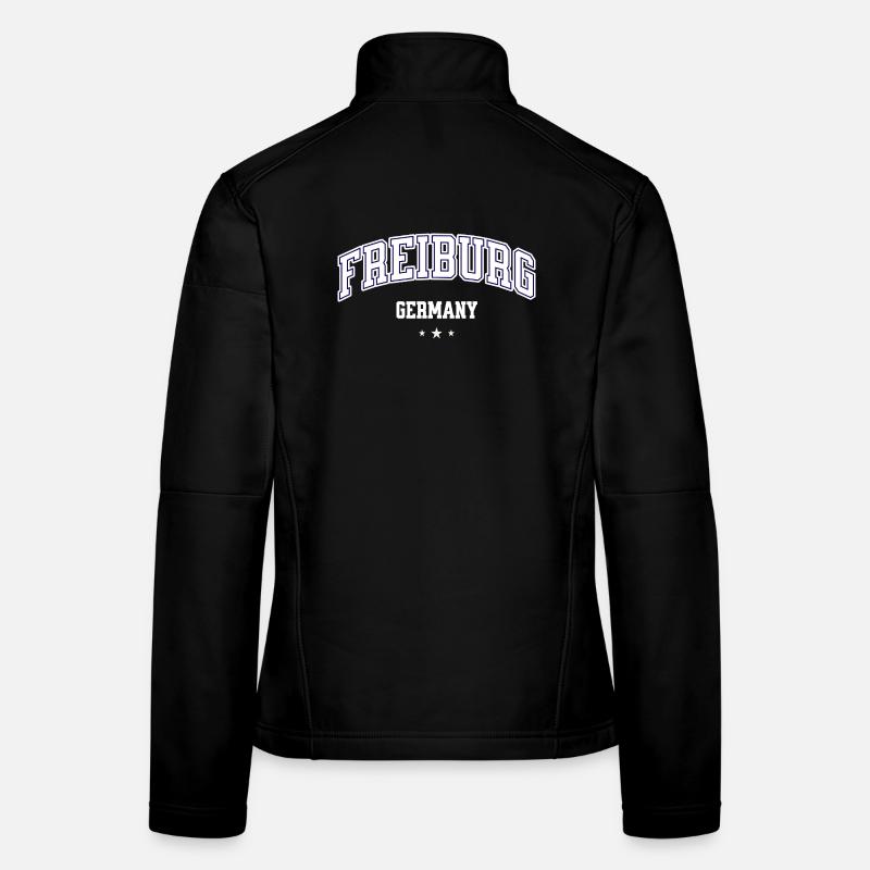 Freiburg Germany College Style Design Frauen Softshelljacke