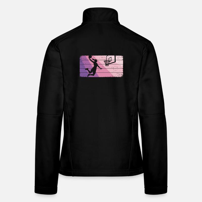 Basket-ball féminin Veste en tissu softshell Femme