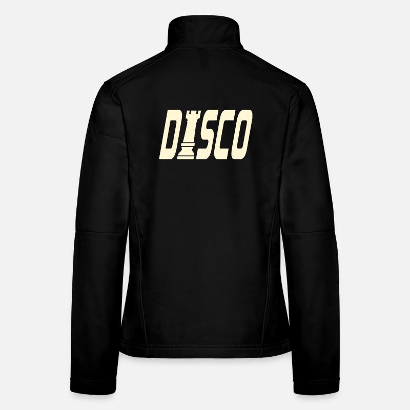 DISCO SCHACH TURM Frauen Softshelljacke