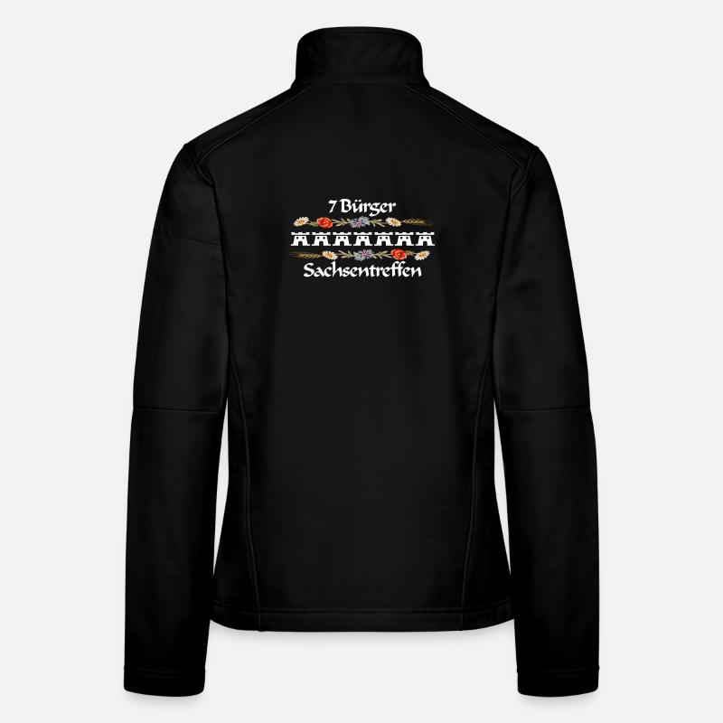 Siebenbürger Sachsentreffen Design weiss Frauen Softshelljacke