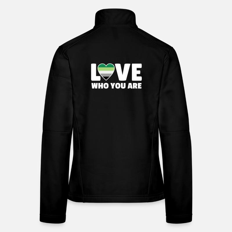 Liebe, wer du bist Frauen Softshelljacke