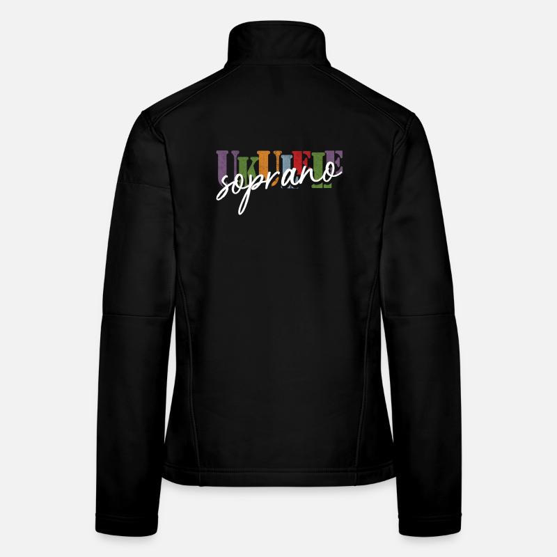 Soprano Ukulele Frauen Softshelljacke