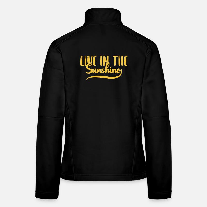 Vivre au soleil Veste en tissu softshell Femme