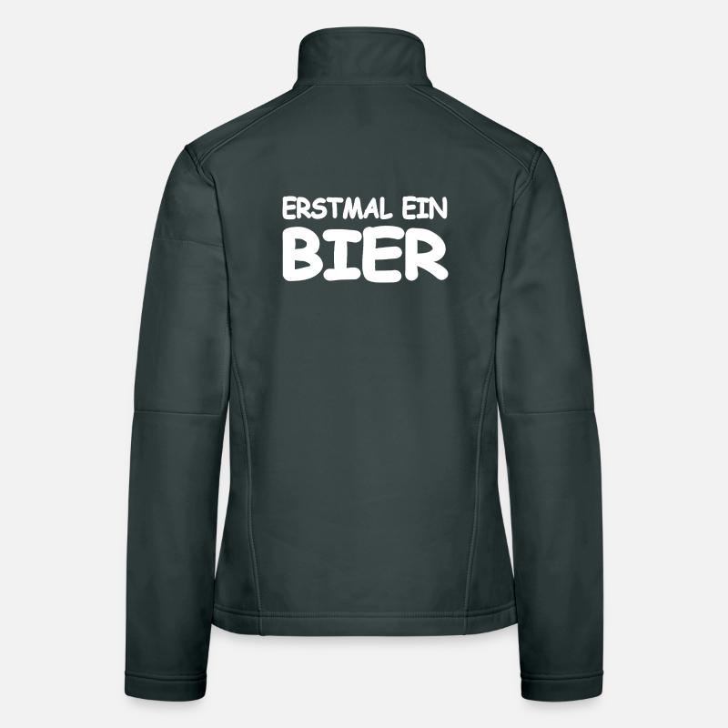 Bier Frauen Softshelljacke