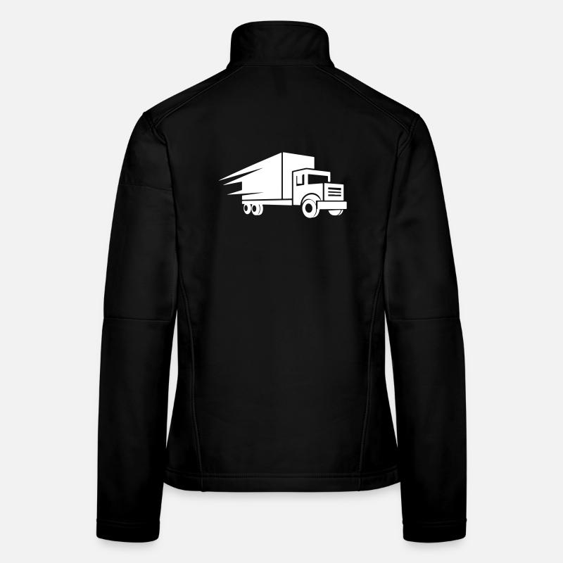 Logo du camion Veste en tissu softshell Femme