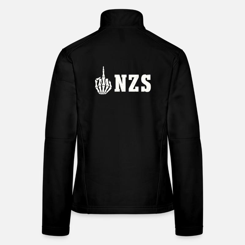 Antifa Antifaschistisches Statement FCK NZS Frauen Softshelljacke