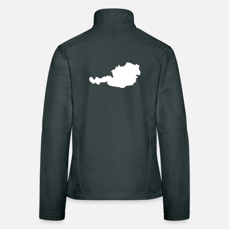 Austria Contour design on textiles Women's Softshell Jacket