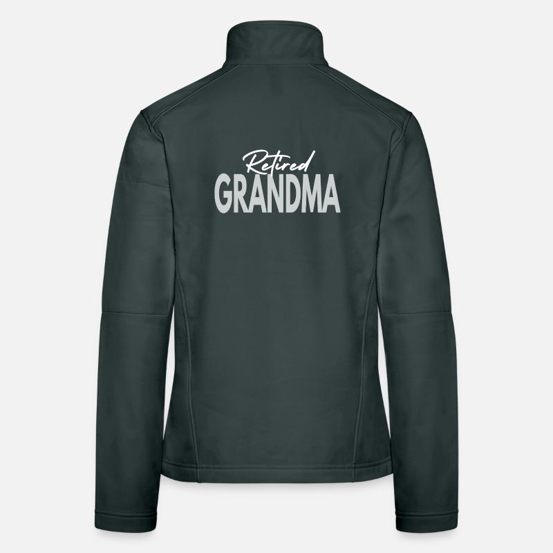 Retired Grandma Women's Softshell Jacket