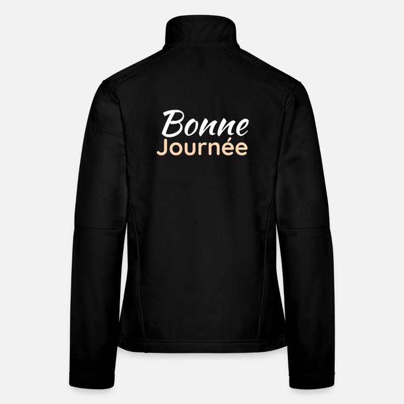 bonne journée Veste en tissu softshell Femme