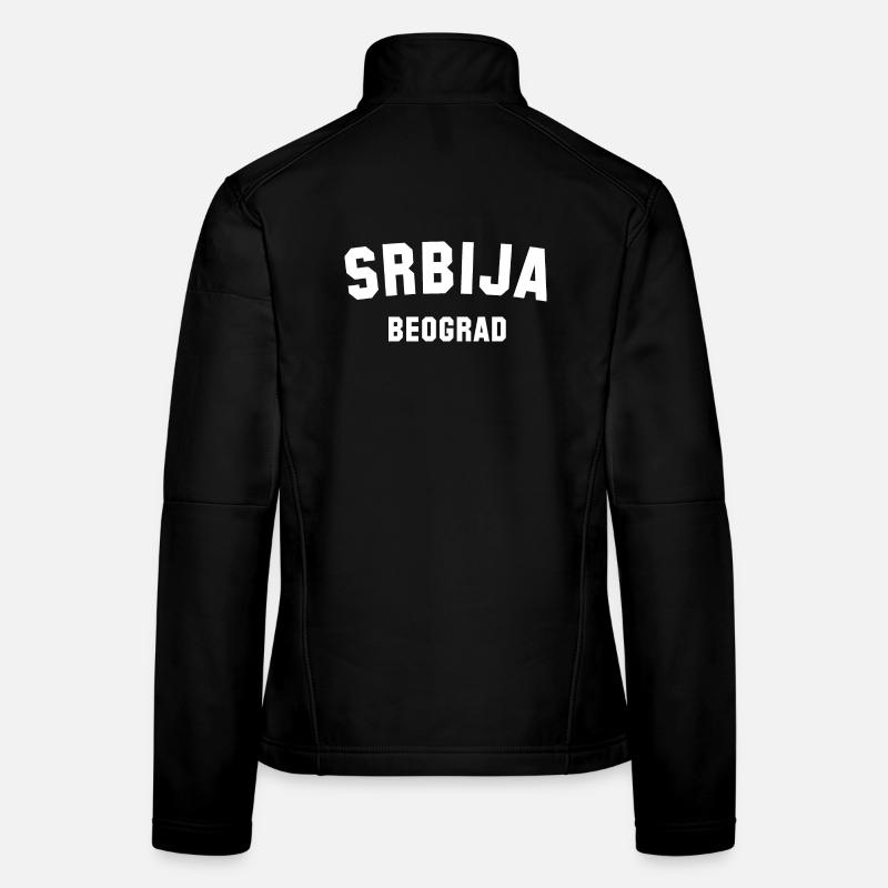 BEOGRAD Belgrade Serbie Serbie Veste en tissu softshell Femme