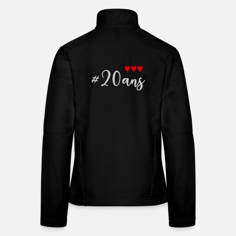 20. 20th ANNIVERSARY. 20 YEARS ANNIVERSARY. 20 YEARS. Women's Softshell Jacket