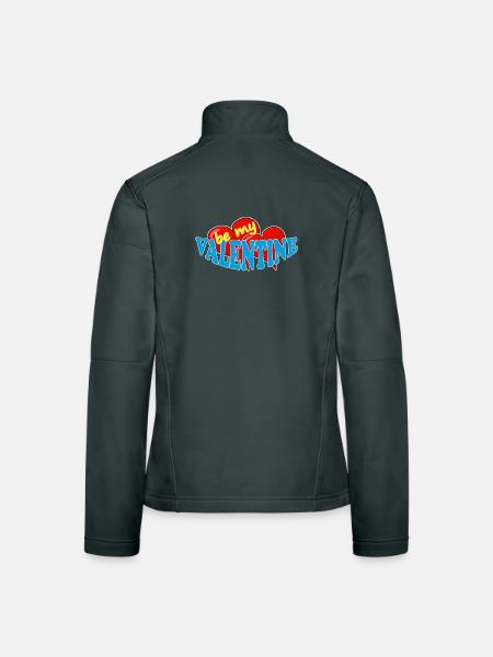 Valentine - Women's Softshell Jacket - black - Back