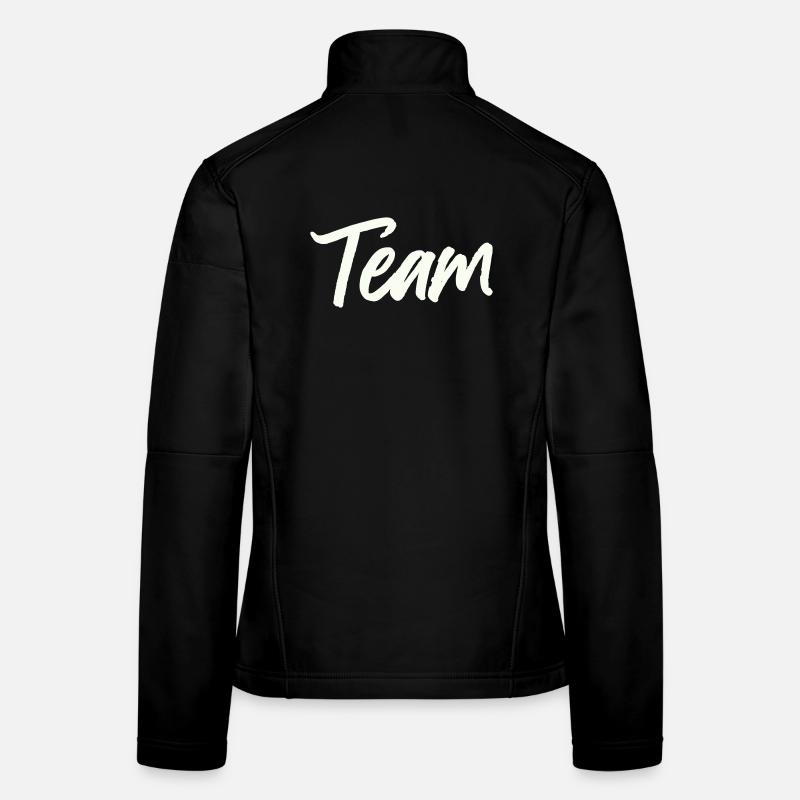 Équipe Veste en tissu softshell Femme