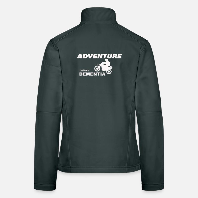 AVENTURE À MOTO Veste en tissu softshell Femme