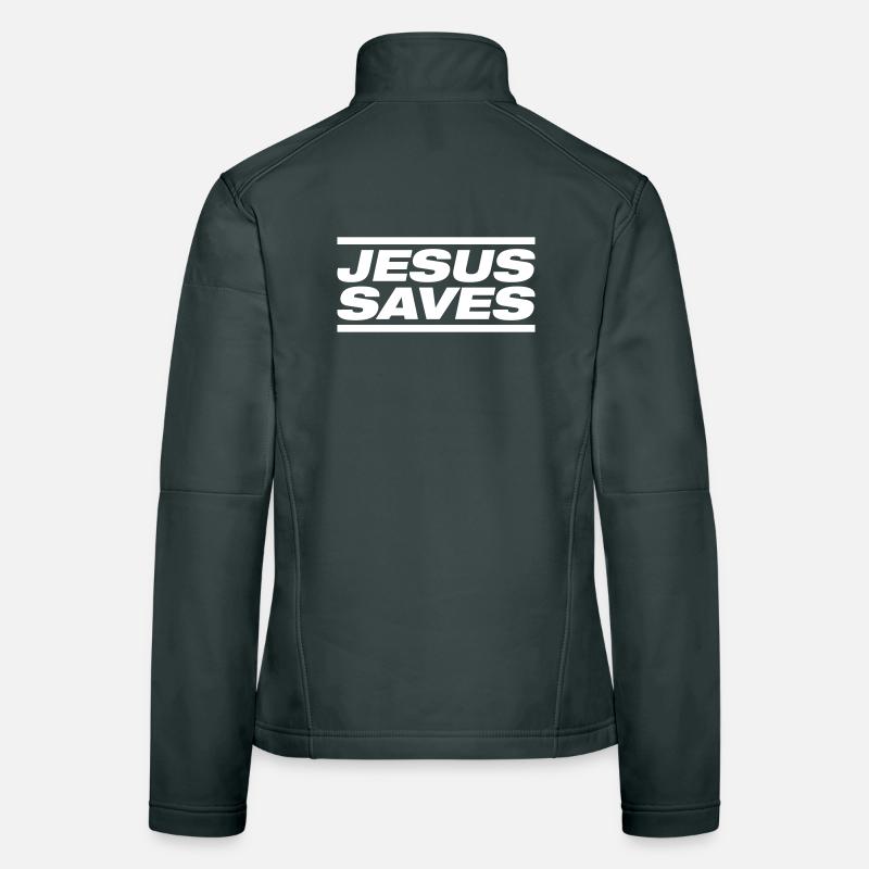 Jesus Rettet Frauen Softshelljacke