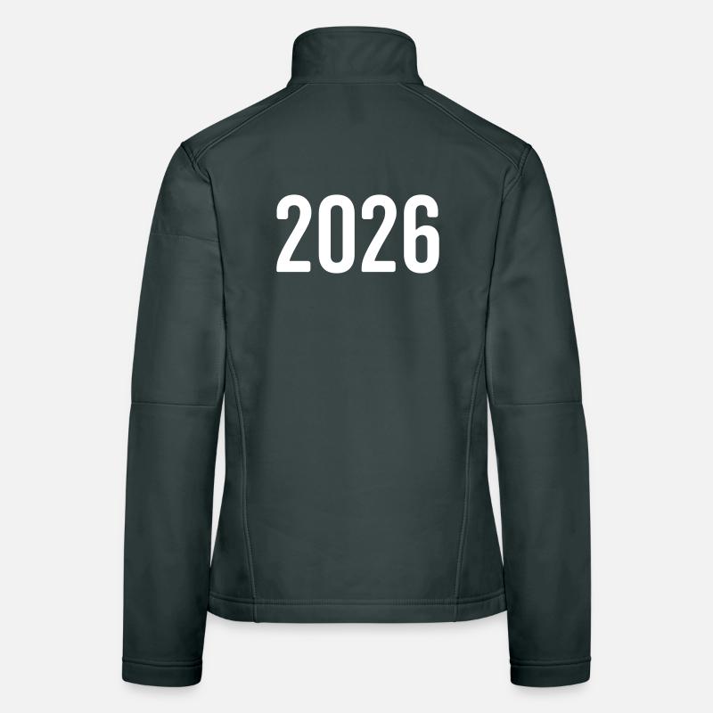 2026 Year Digit Women's Softshell Jacket
