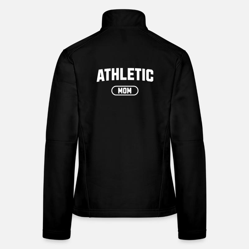 sportliche Mutter Frauen Softshelljacke