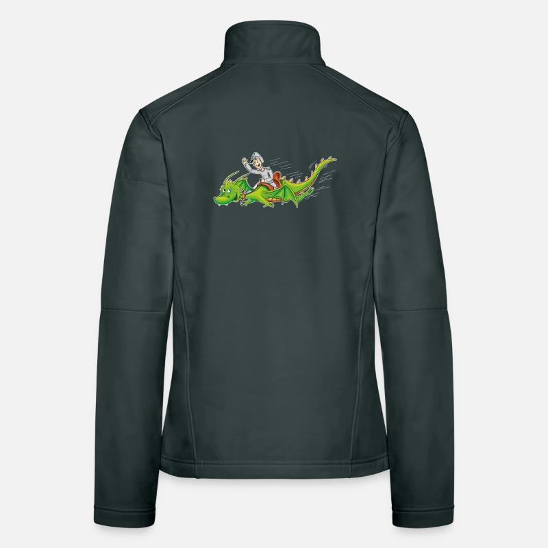 Drachenritter Frauen Softshelljacke
