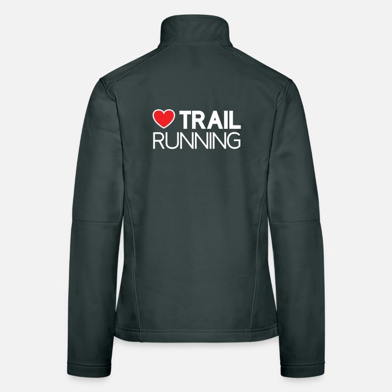 J’adore le trail running Veste en tissu softshell Femme