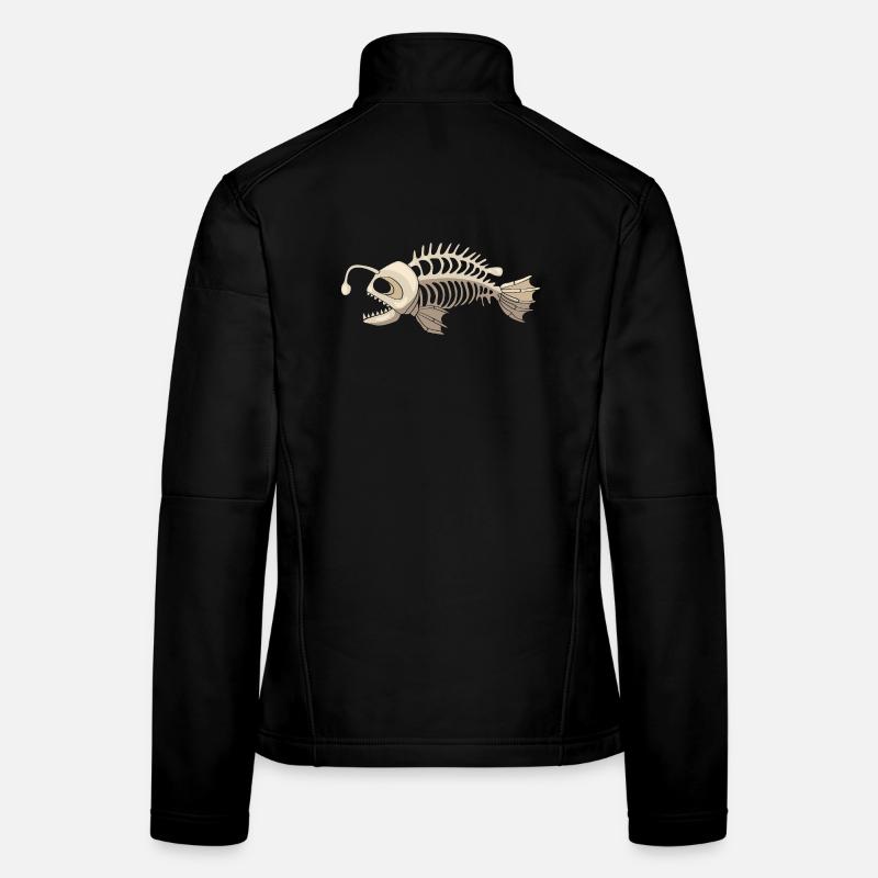 Anglerfisch Frauen Softshelljacke