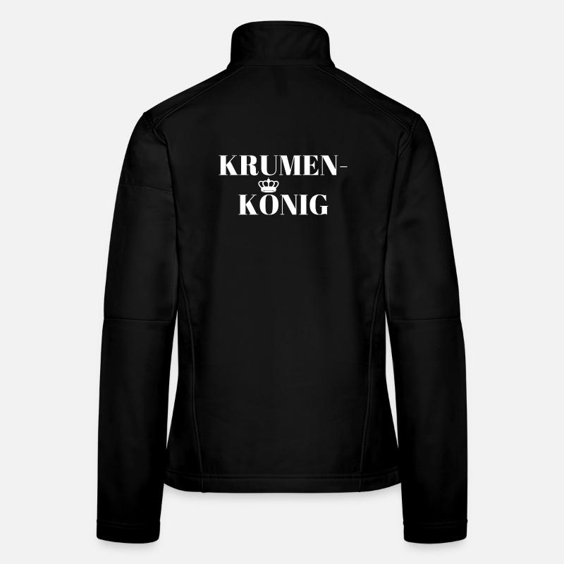Krumen König Frauen Softshelljacke