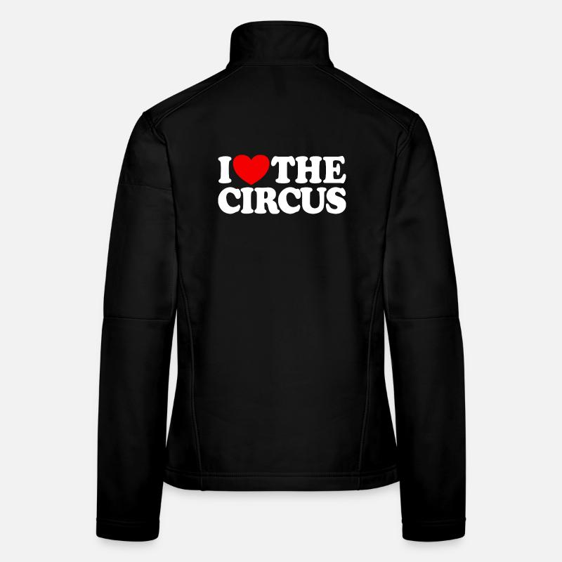Ich liebe den Zirkus Frauen Softshelljacke