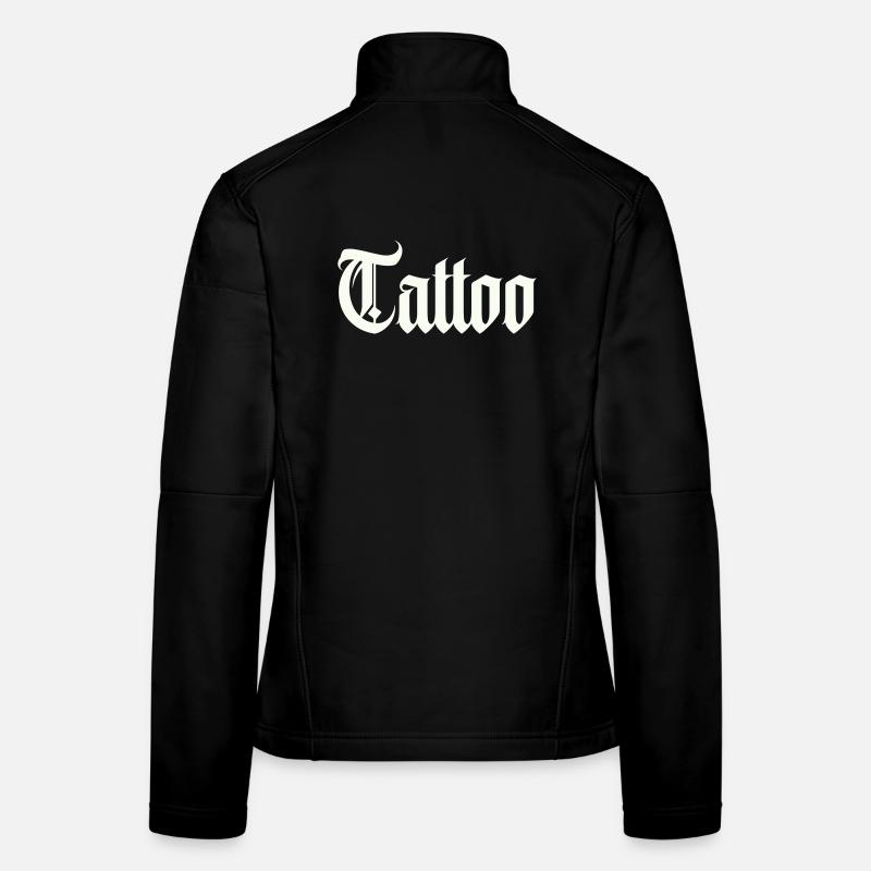 Tatouage Veste en tissu softshell Femme