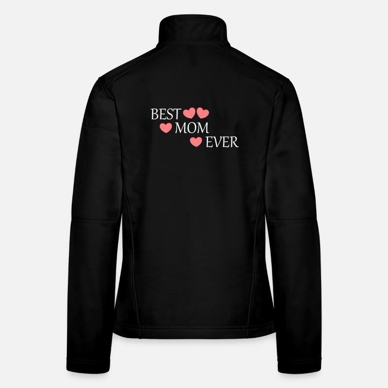 Spruch Muttertag Beste Mama der Welt Muttertag Mom Frauen Softshelljacke