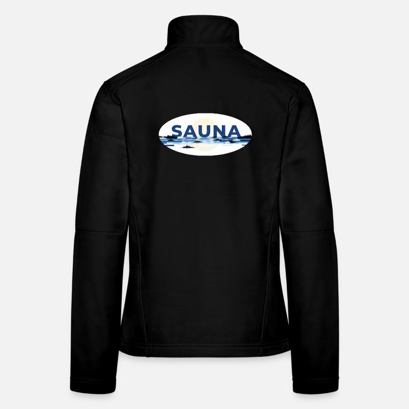 Sauna Finlande Veste en tissu softshell Femme