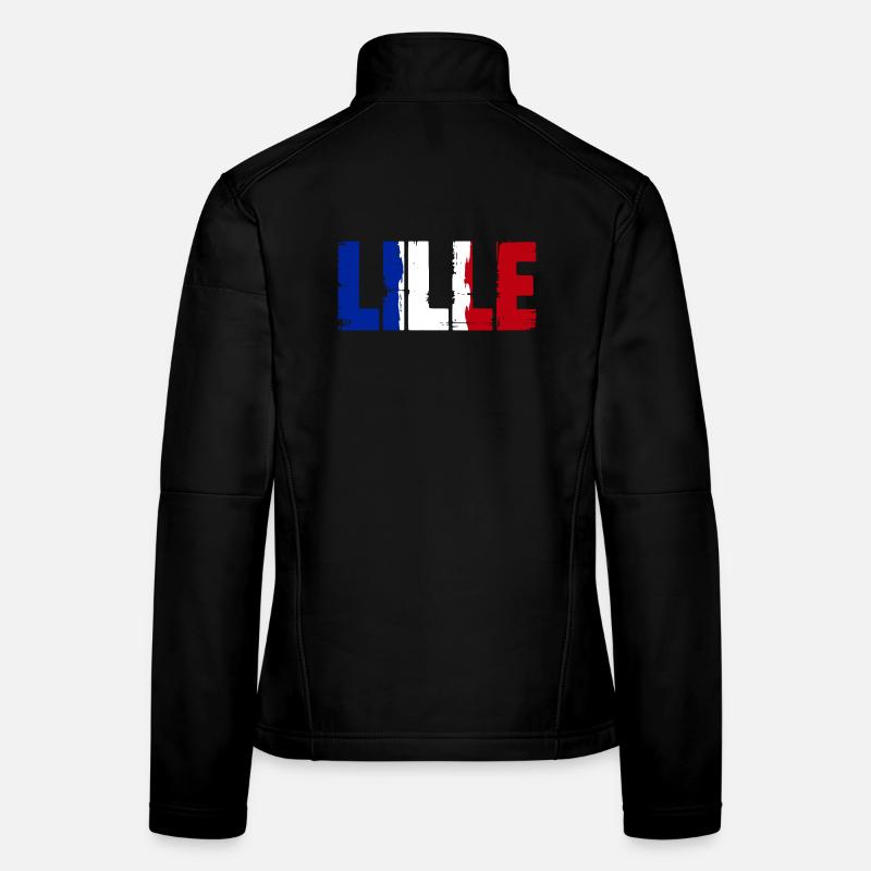 Lille Frankreich Frauen Softshelljacke
