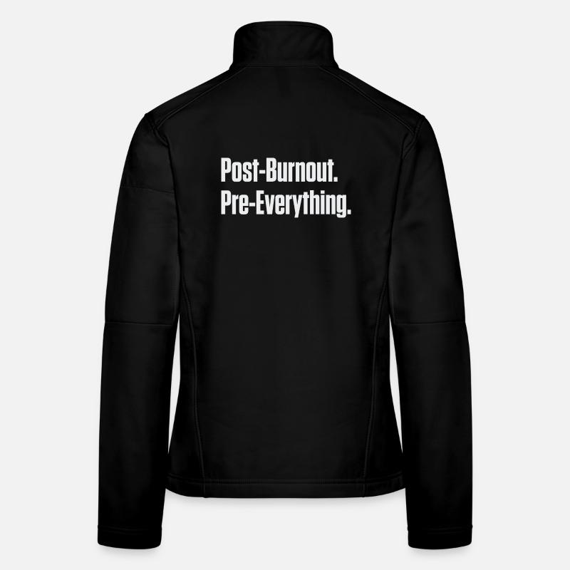 Post-Burnout, vor allem Frauen Softshelljacke
