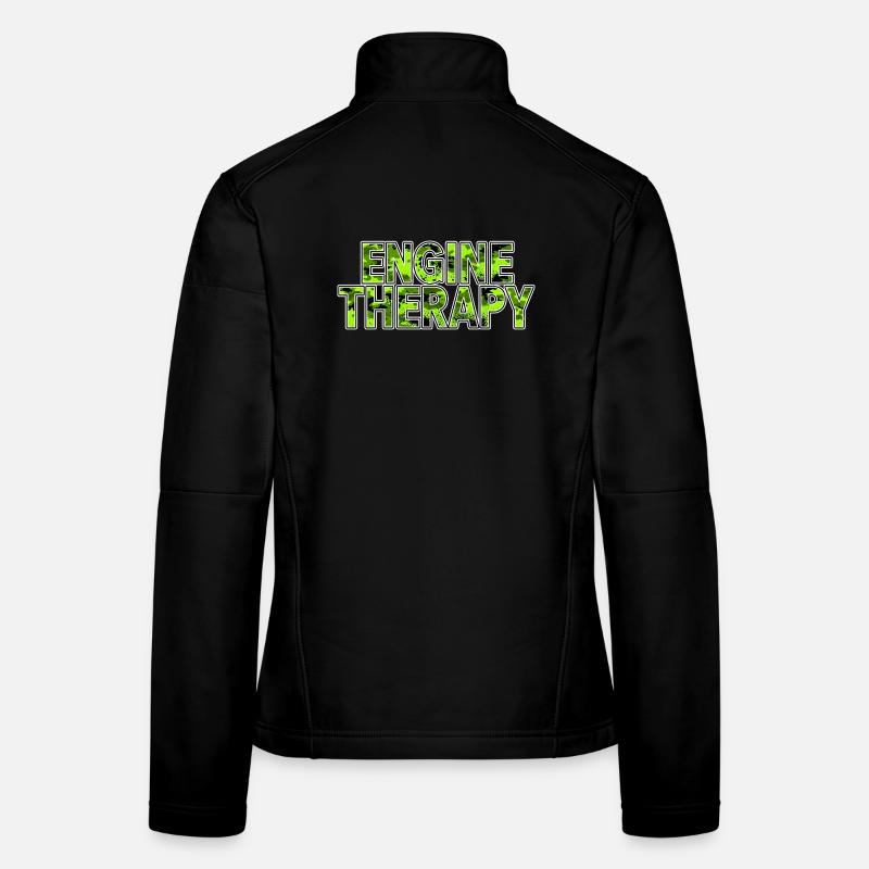 Réglage de voitures Motiv Engine Therapy Green Veste en tissu softshell Femme