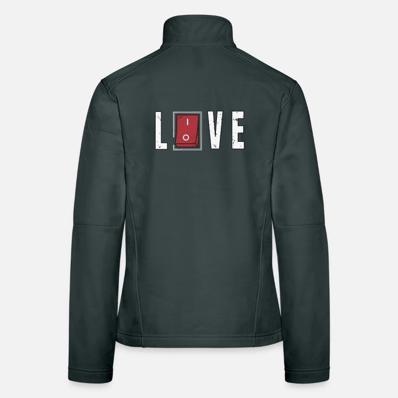 L’amour réciproque Veste en tissu softshell Femme