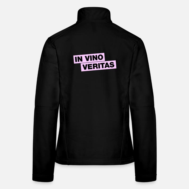 In Vino Veritas Veste en tissu softshell Femme